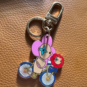 Louis Vuitton bag charm key holder
